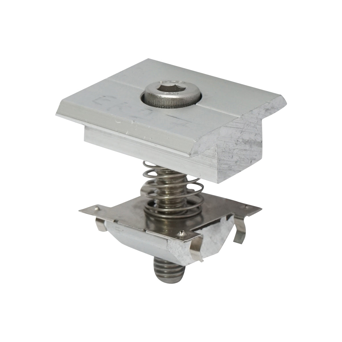 Adjustable intermediate clamp 30-40mm for photovoltaic solar panel system A Breckner Germany